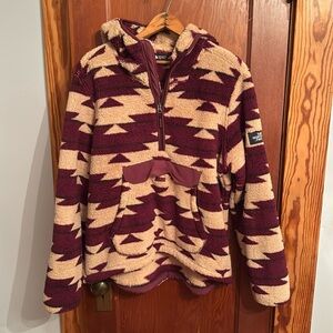 The North Face Fuzzy Quarter Zip Hoodie